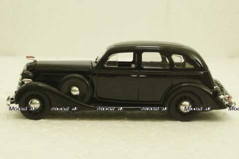 Зис-101, черный, Автолегенды СССР №77, 1:43