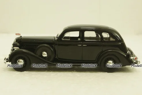 Зис-101, черный, Автолегенды СССР №77, 1:43
