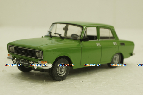 Москвич-2140, зеленый, Автолегенды СССР №27, 1:43