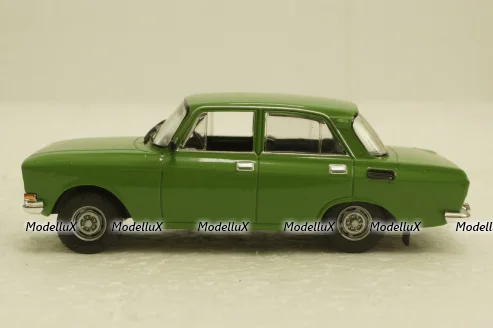 Москвич-2140, зеленый,  Автолегенды СССР №27, 1:43 с журналом! (ДЕФЕКТ)