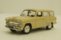 Москвич-423Н, бежевый, Автолегенды СССР №46, 1:43 с журналом! (Блистер вскрыт)