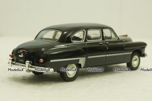 Зим-12 ( Газ-12), черный, Автолегенды СССР №3, 1:43