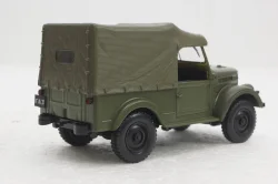 Газ-69, хаки с тентом,  Автолегенды СССР №13, 1:43