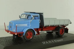 IFA H6 Kipper 1957 dump truck, blue/grey, Atlas 1:43