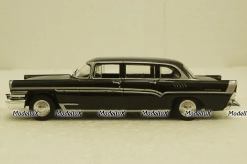 Зил-111 лимузин 1959, черный, Автолегенды СССР №42, DeAgostini 1:43