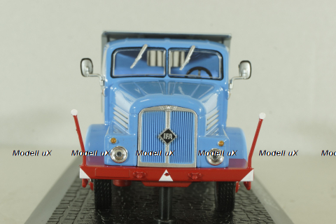 IFA H6 Kipper 1957 dump truck, blue/grey, Atlas 1:43