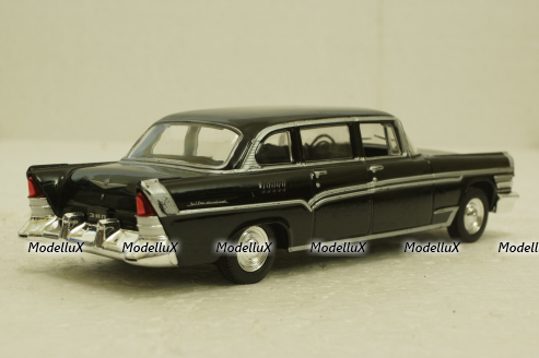 Зил-111 лимузин 1959, черный, Автолегенды СССР №42, DeAgostini 1:43