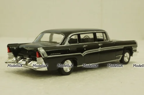 Зил-111 лимузин 1959, черный, Автолегенды СССР №42, DeAgostini 1:43