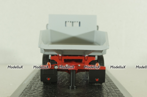 IFA H6 Kipper 1957 dump truck, blue/grey, Atlas 1:43