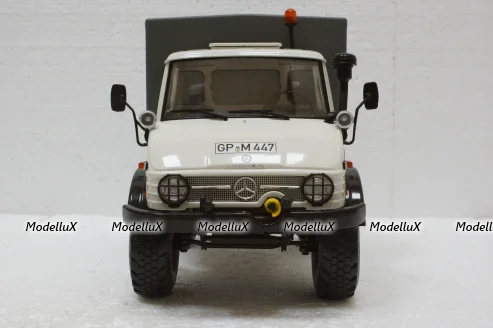 Mercedes Unimog 406, grey, 450044600, Schuco  1:18