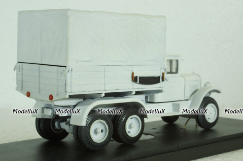 Зис-6 с тентом, зимний окрас 1943, Model43 1:43