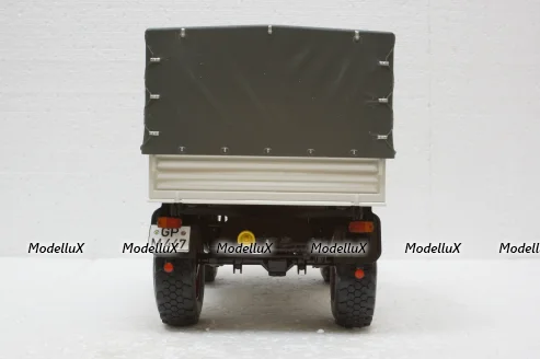 Mercedes Unimog 406, grey, 450044600, Schuco  1:18