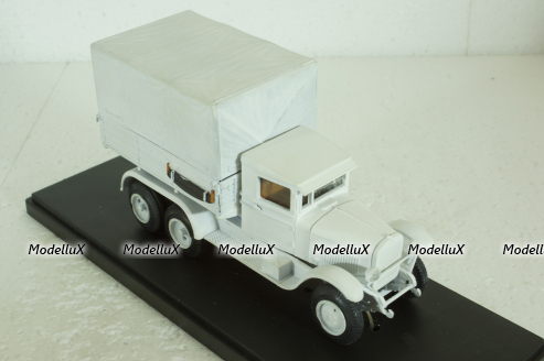Зис-6 с тентом, зимний окрас 1943, Model43 1:43