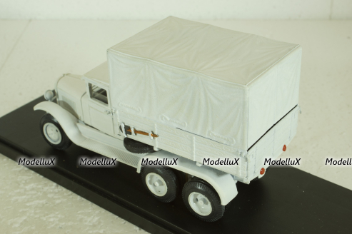 Зис-6 с тентом, зимний окрас 1943, Model43 1:43