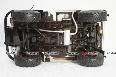 Mercedes Unimog 406, grey, 450044600, Schuco  1:18