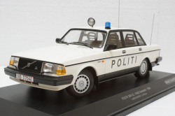 Volvo 240 GL, 1986, Politi Danmark, 155171495, Minichamps 1:18