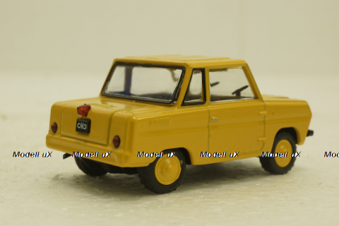 СМЗ-СЗД, желтый, Автолегенды СССР №59, 1:43