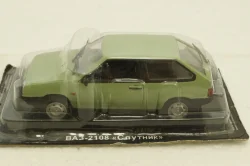 Ваз-2108 Спутник, зеленый, (Запечатанный)Автолегендны СССР №48, 1:43