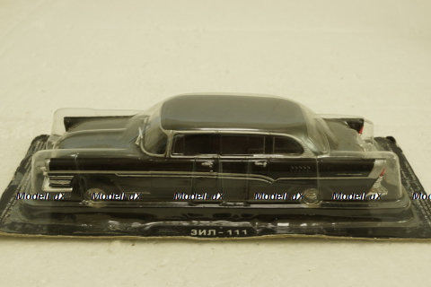 Зил-111 лимузин 1959, черный, Автолегенды СССР №42, DeAgostini 1:43