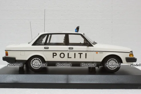 Volvo 240 GL, 1986, Politi Danmark, 155171495, Minichamps 1:18