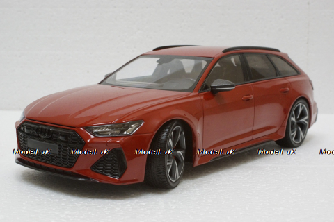 Audi RS 6 Avant 2019, Red, 155018010, Minichamps 1:18