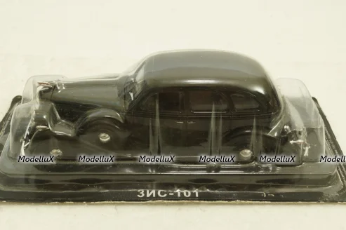 Зис-101, черный, Автолегенды СССР №77, 1:43