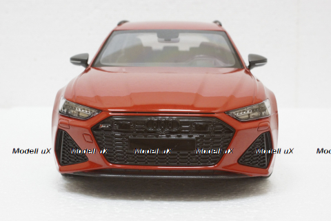 Audi RS 6 Avant 2019, Red, 155018010, Minichamps 1:18