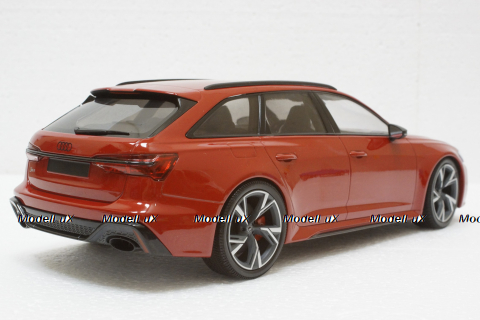 Audi RS 6 Avant 2019, Red, 155018010, Minichamps 1:18