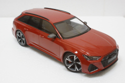 Audi RS 6 Avant 2019, Red, 155018010, Minichamps 1:18