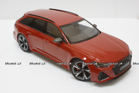 Audi RS 6 Avant 2019, Red, 155018010, Minichamps 1:18