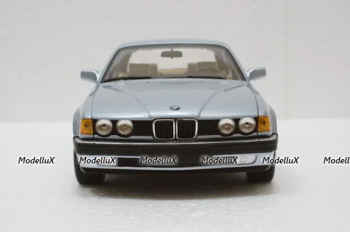 BMW 730i (E32) 1986 light blue, 100023008, Minichamps 1:18