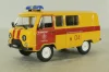 Уаз-396259 АГС "Буханка" Аварийная газовая служба, Автомобиль на службе 4, Deagostini 1:43
