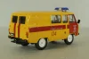 Уаз-396259 АГС "Буханка" Аварийная газовая служба, Автомобиль на службе 4, Deagostini 1:43