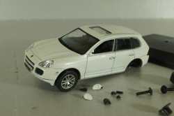 Porsche Cayenne S, white, China 1:43 на запчасти!