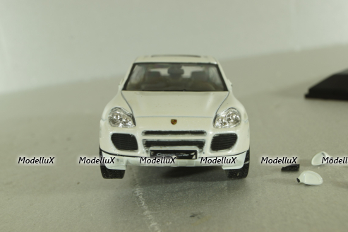 Porsche Cayenne S, white, China 1:43 на запчасти!