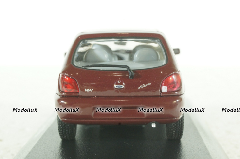 Ford Fiesta 1996 dark red,  Minichamps 1:43