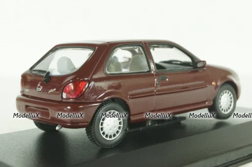Ford Fiesta 1996 dark red,  Minichamps 1:43
