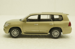 Lexus LX570, gold, Cуперкары №, 1:43