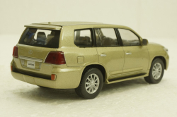 Lexus LX570, gold, Cуперкары №, 1:43