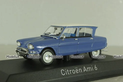 Citroen Ami 6 1967, blue, 153505, Norev 1:43