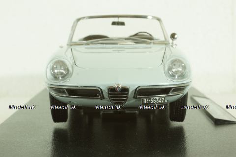 Alfa Romeo 1600 Duetto Spider 1966, blue celeste, 18120002, TOURING 1:18