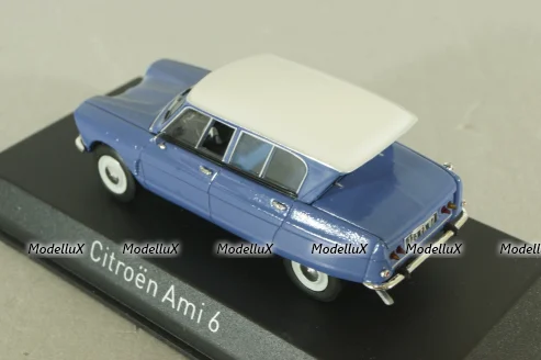 Citroen Ami 6 1967, blue, 153505, Norev 1:43