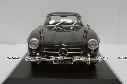 Mercedes 300SL W198, 1955, Dark Grey, 110037219, Minichamps 1:18