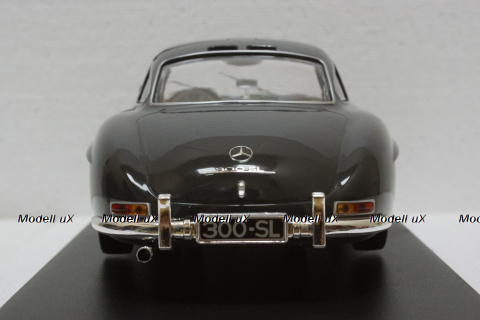 Mercedes 300SL W198, 1955, Dark Grey, 110037219, Minichamps 1:18