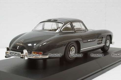 Mercedes 300SL W198, 1955, Dark Grey, 110037219, Minichamps 1:18