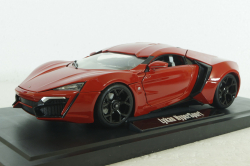 Lykan Hypersport red, Fast Furious, Jada 1:18