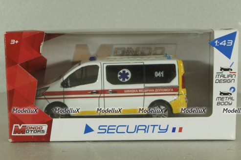Renault Trafic швидка медична допомога, SAL004, Salah43 1:43