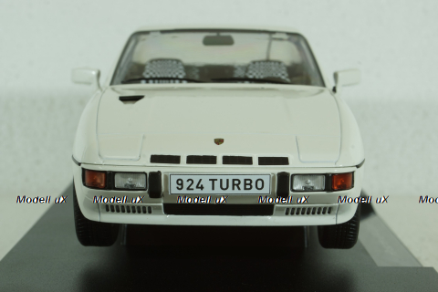 Porsche 924 Turbo 1979, white, MCG18194, MCG 1:18