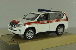 Toyota Prado 150 Медична допомога, білий, SAL003, Salah43 1:42