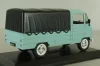 ZUK A-03 бортовой c тентом, голубой, RIegi Idok Legendas Autoi #46,  Deagostini 1:43